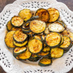 Spicy Roasted Zucchini