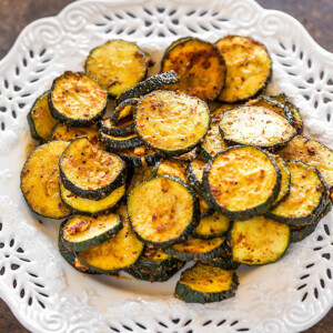 Spicy Roasted Zucchini