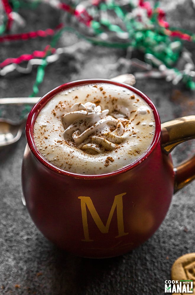 gingerbread maple latte