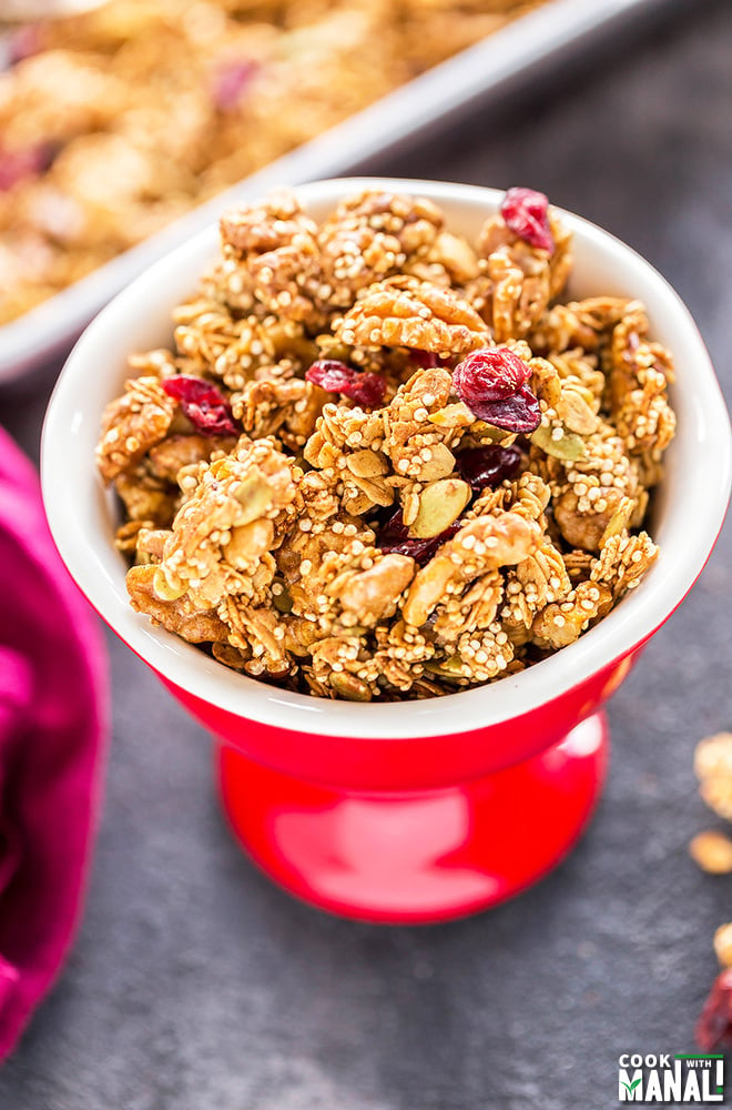 Quinoa Honey Nut Granola