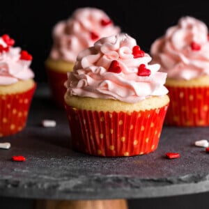 eggless vanilla cupcakes