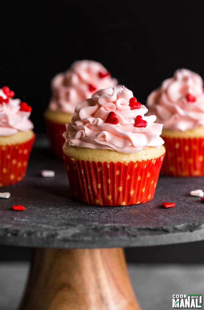 eggless vanilla cupcakes