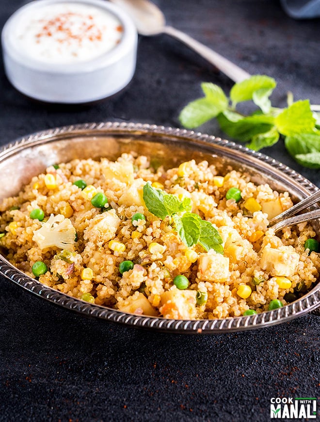 Vegetarian Quinoa Pulao