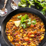 three bean curry