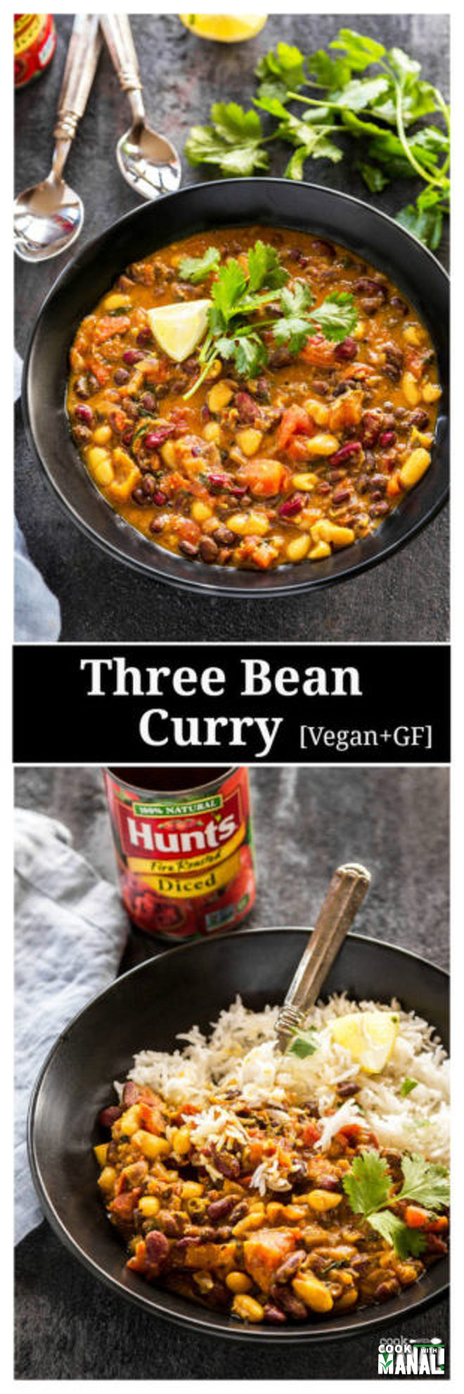 Vegan Three Bean Curry - Cook With Manali