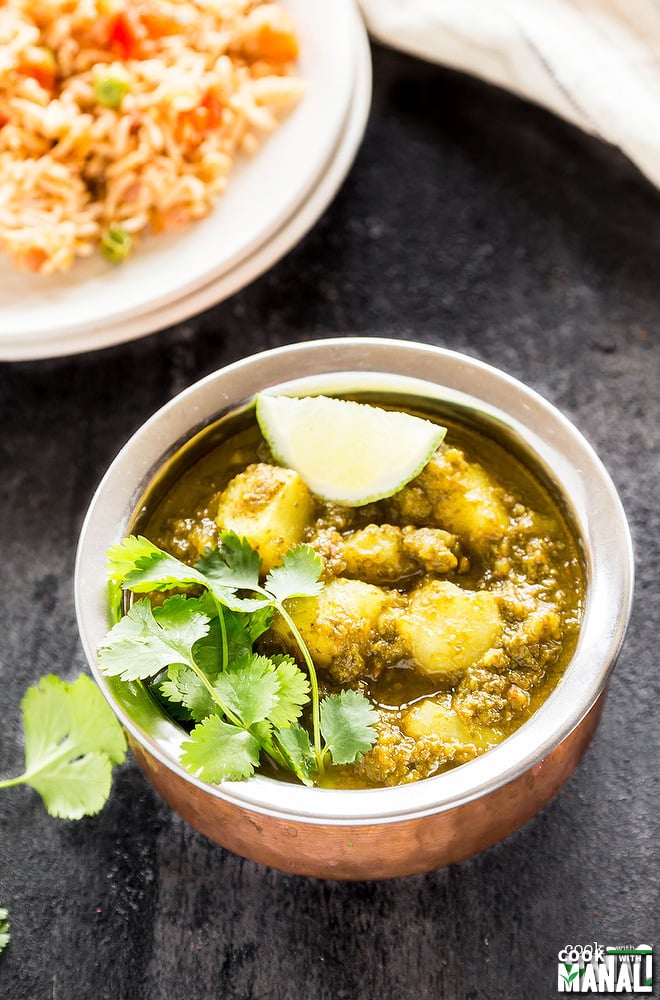 Instant Pot Aloo Saag