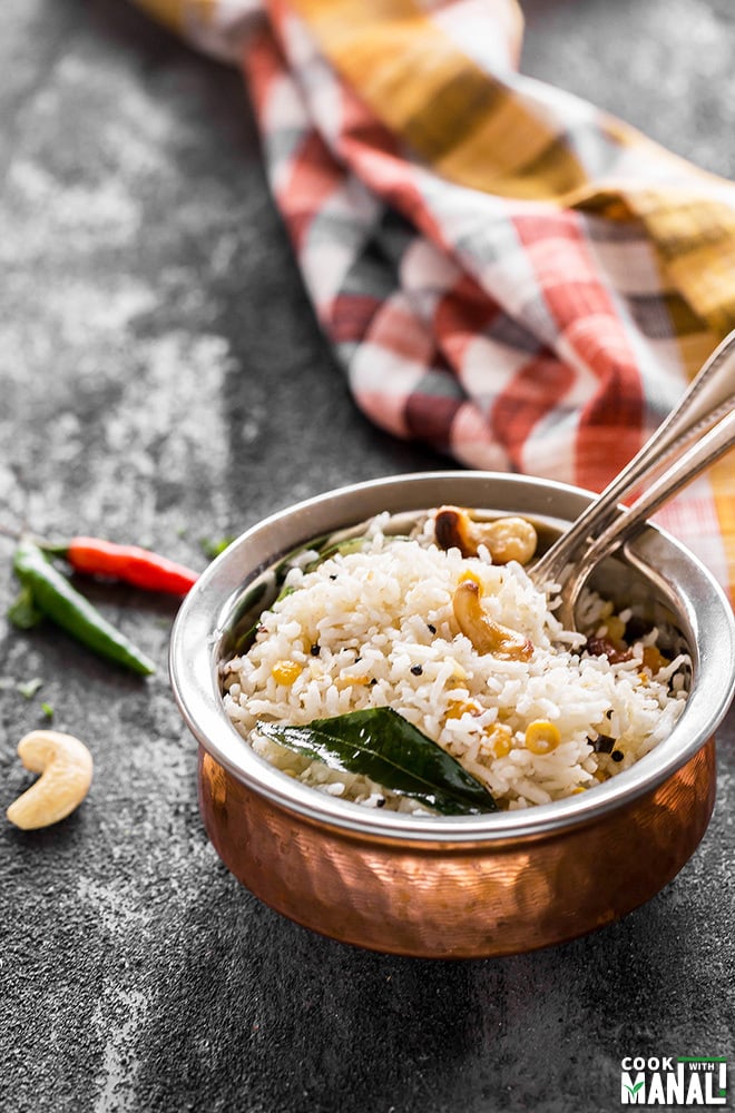 south indian coconut rice