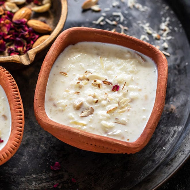 ægteskab finansiel Embankment Rice Kheer (Indian Rice Pudding) - Cook With Manali