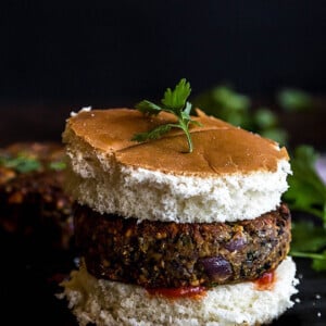 black bean burgers