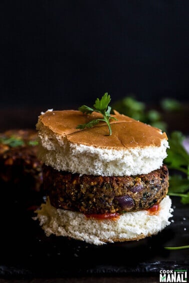 black bean burgers