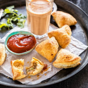 puff pastry samosa