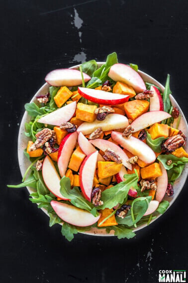 Sweet Potato Apple Pecan Salad