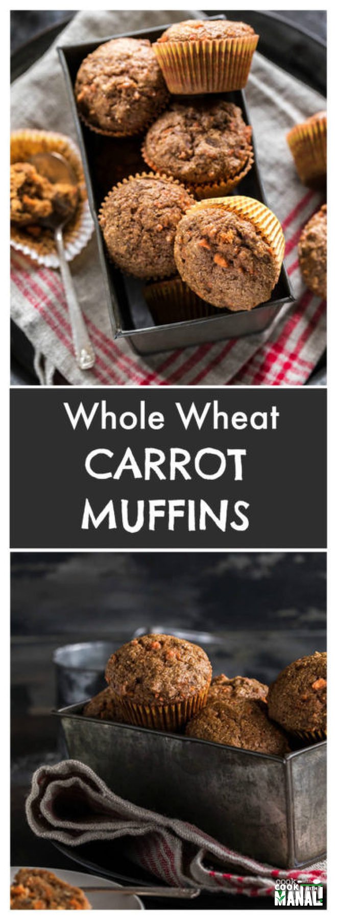 Whole Wheat Carrot Muffins Cook With Manali