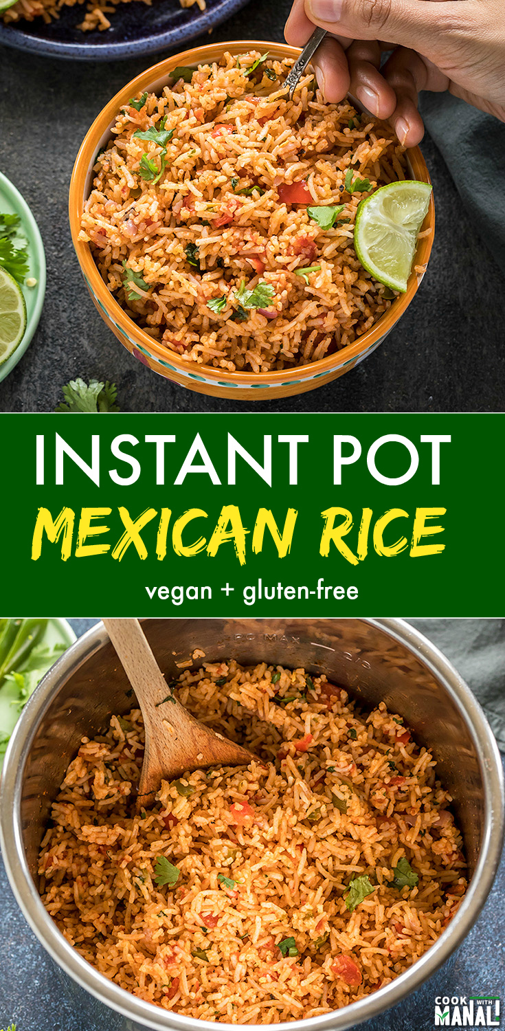 Instant Pot Mexican Rice - Cook With Manali