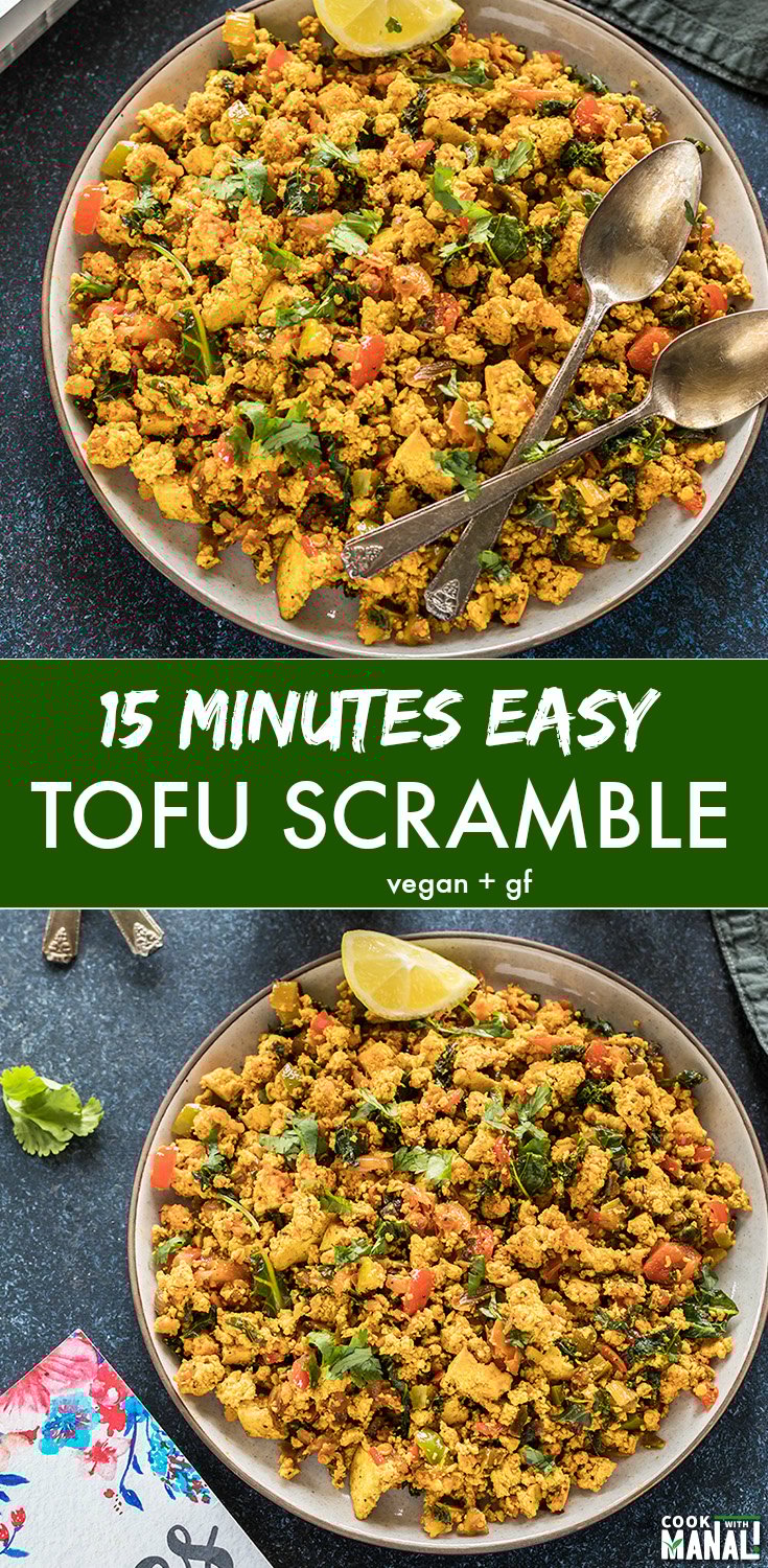 Tofu Scramble - Cook With Manali