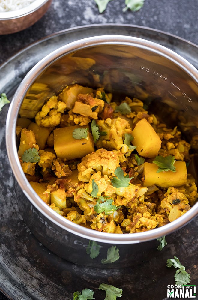 aloo gobi in an Instant Pot