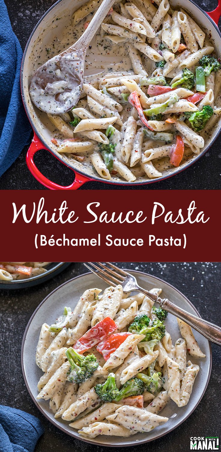 White Sauce Pasta Cook With Manali