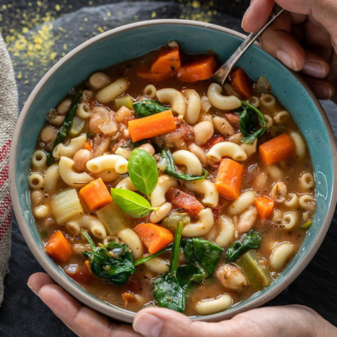 Instant Pot Minestrone Soup - Cook With Manali