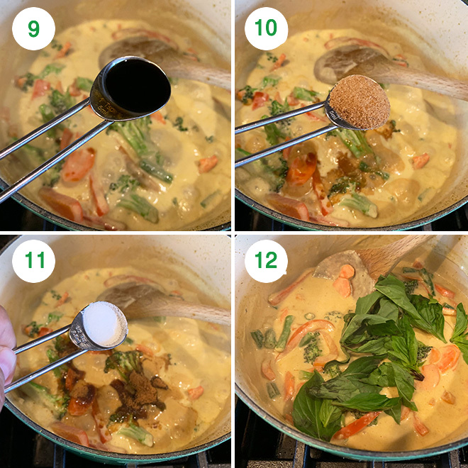 vegan thai green curry recipe step by step pictures