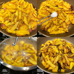 Aloo Bhujia Sabzi (Potato Stir Fry) - Cook With Manali