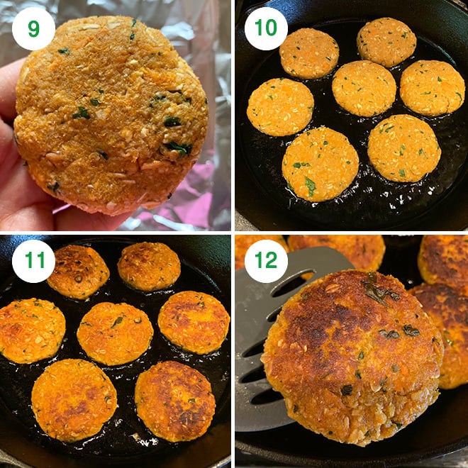 Sweet Potato Oats Tikki  - 33