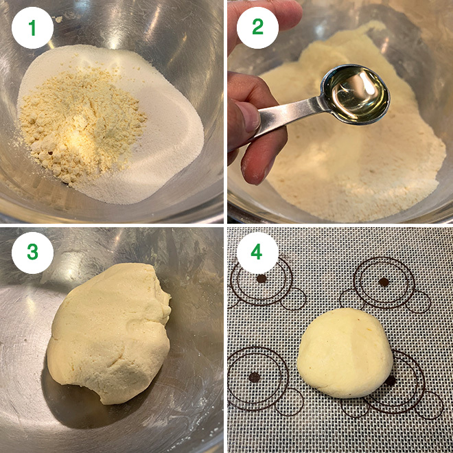 step by step picture of making raj kachori at home