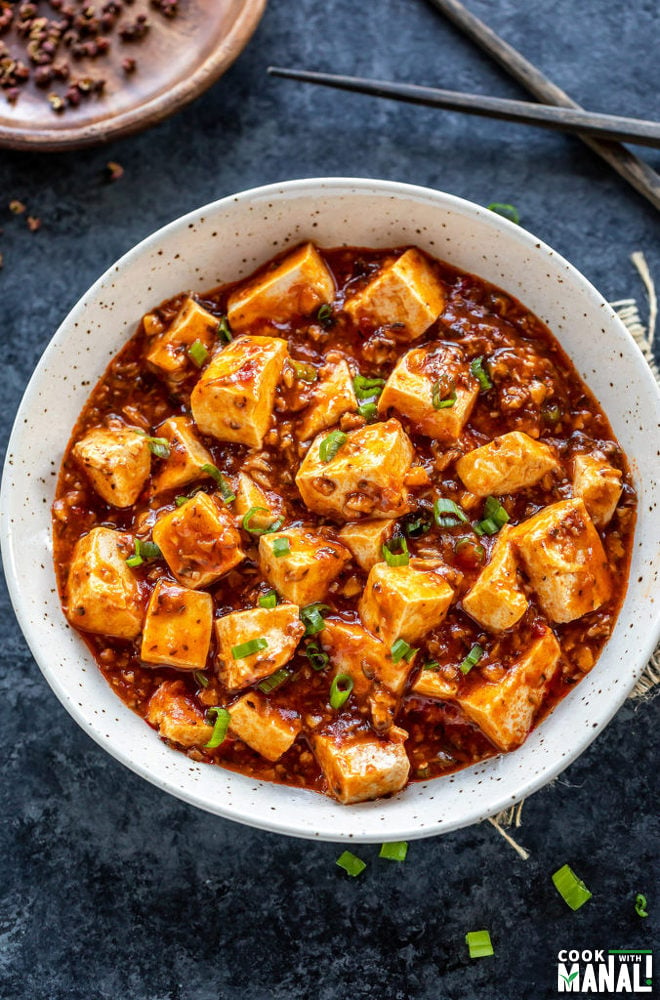 Vegan Mapo Tofu - Cook With Manali