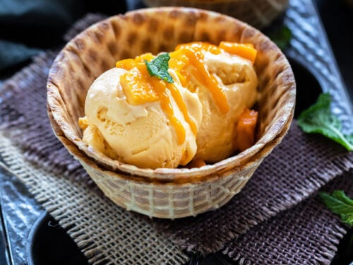 Mango ice cream recipe