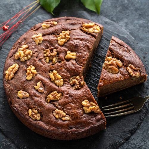 Fig Cake With Almonds Fromage Ami