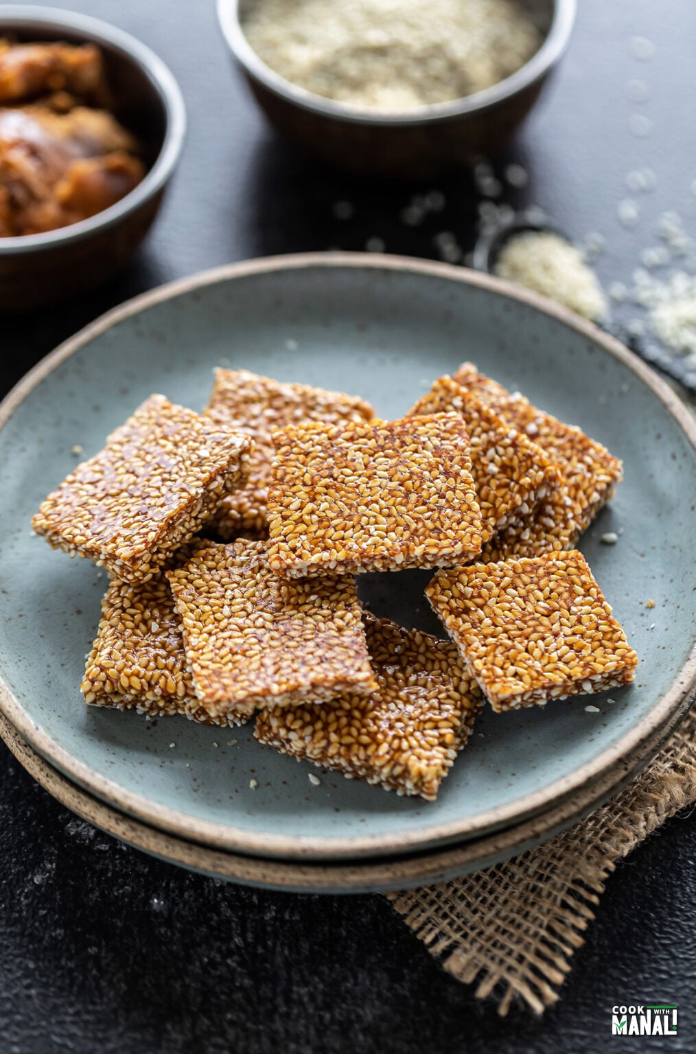 Til Chikki (Sesame Brittle) Cook With Manali