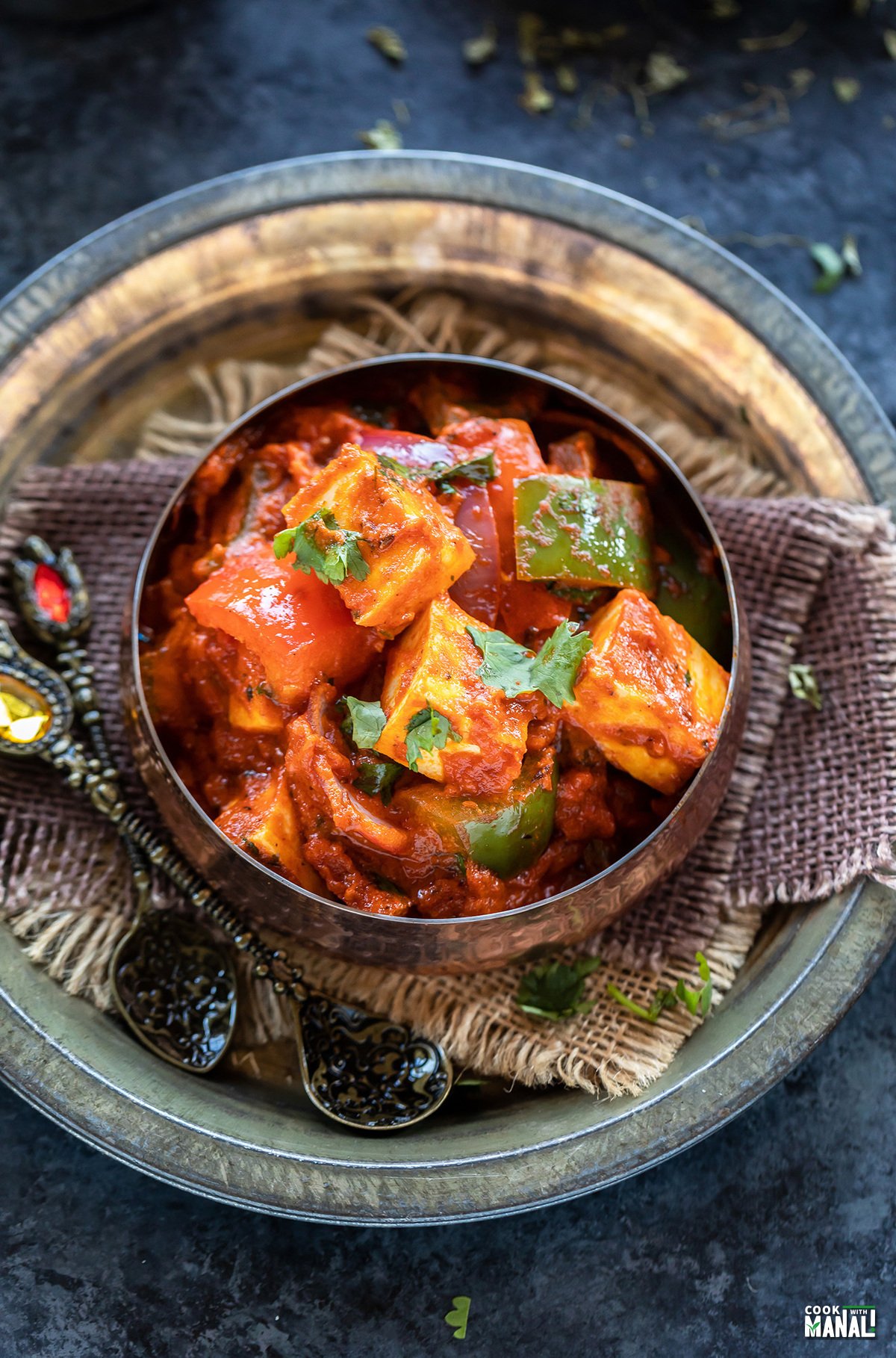 15 Minute Easy Kadai Paneer - Cook With Manali