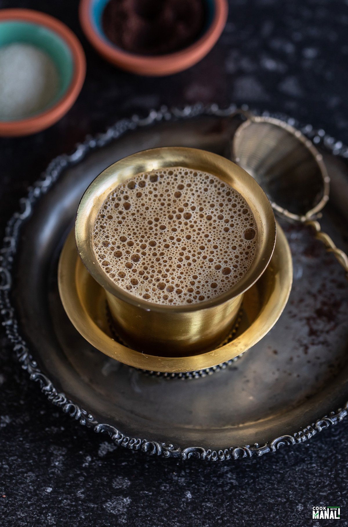South Indian Filter Coffee Recipe by Archana's Kitchen