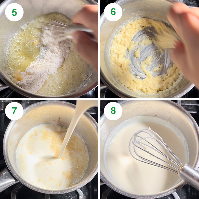 step by step picture collage of making broccoli cheddar soup in the instant pot