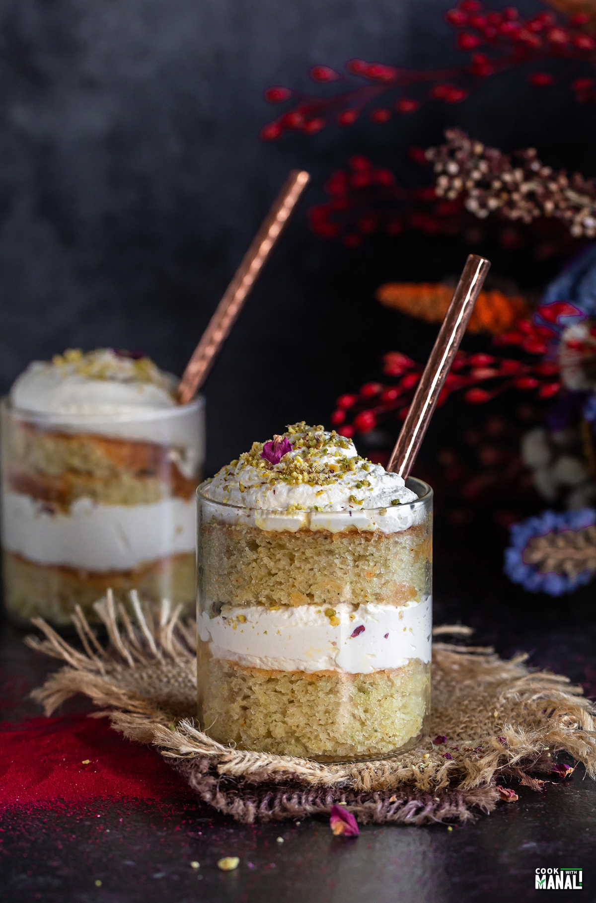 Rasmalai Cake Jars - Foodism