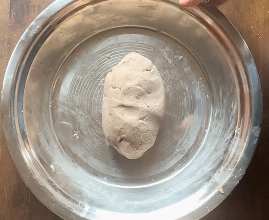 smooth dough for kuttu ki puri