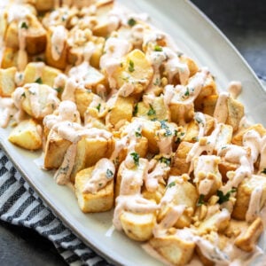 Crispy Potatoes with Curry Leaves Dip  Holiday Party Appetizer   - 67