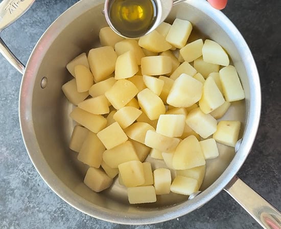 Crispy Potatoes with Curry Leaves Dip  Holiday Party Appetizer   - 18